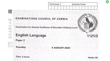 English Language 2025 Paper 2 Exam Prep | Vocabulary & Transformations (Rewrites) | 2024 GCE