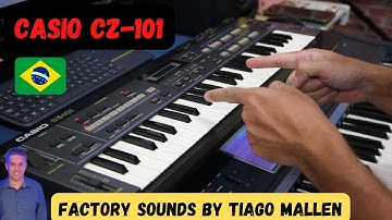 CASIO CZ-101 -  ANO : 1985 (FACTORY SOUNDS) by TIAGO MALLEN #casiocz