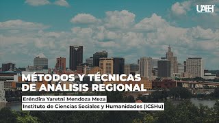 Métodos y Técnicas de Análisis Regional