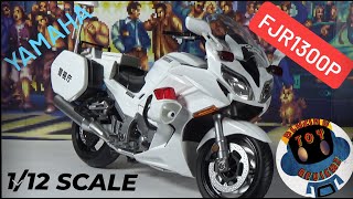 Yamaha FJR1300P Police Motorcycle 1/12 Scale Die-Cast AOSHIMA