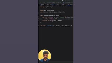 platform related change in KMM in Tamil #shorts #tamil #android #kotlinmultiplatform