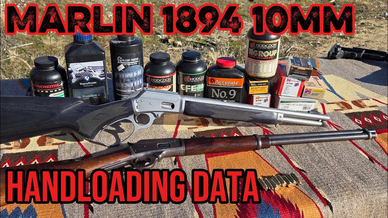 Marlins Excellent New 10mm Lever Action Trapper; Shooting and Handloading
