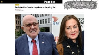 Rudy Giuliani's Wife Claims He's Having Affair