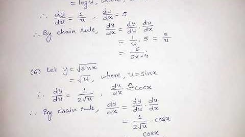 Examples of differentiation chain rule part 3 conti by Nikhilsir BBIT