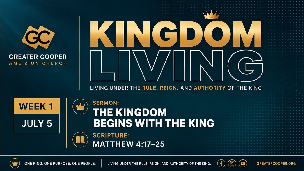 The Kingdom Begins with the King | Pastor Rami Pouncey | Sunday Morning Worship 07.05.2026