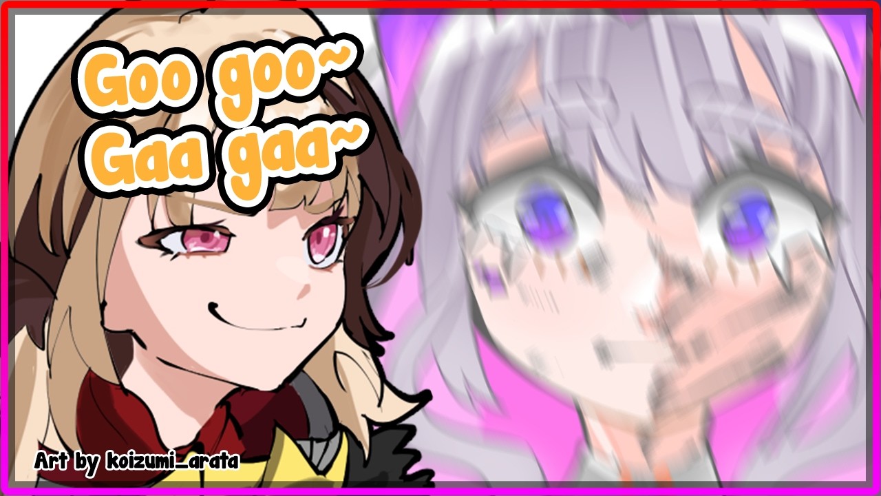 [ENG SUB/Hololive] Biboo's reactions when she found out she gave birth to Gigi