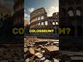 What happened to the missing half of the Roman Colosseum? #romanhistory #ancientrome #colosseum
