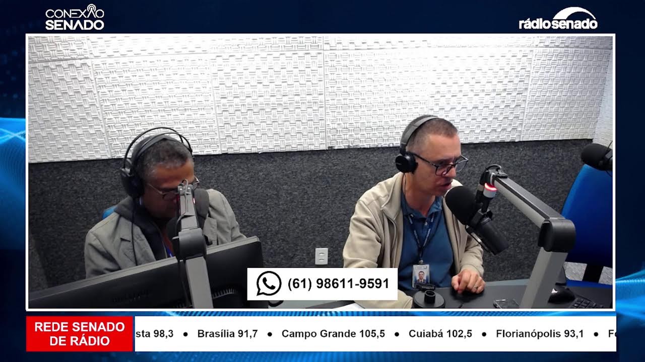 04/09/2025 Conexão Senado Federal Brasília - DF Rádio Senado -  Jornal TV📺 Senado 🇧🇷 Brasil Jornal TV