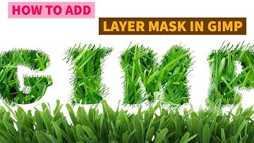Gimp tutorial part 5 How to add layer mask in gimp Urdu / Hindi