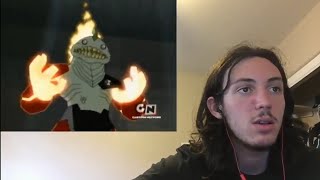 TheFlamingShark Reaction To Ben Transforms Into Heat Jaws