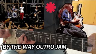 RHCP - By The Way outro jam Slane Castle | Guitar Cover