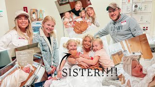 Video thumbnail of "The Detty Sisters find out they have a NEW BABY SISTER!!"