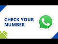 How To Check Your WhatsApp Number Find Your WhatsApp Number Shorts How To Check Your WhatsApp Number Find Your WhatsApp Number Shorts