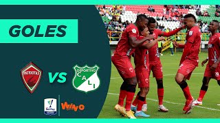 Patriotas  vs Deportivo Cali (3 0) |Liga BetPlay Dimayor 2022 -1|  Fecha 20