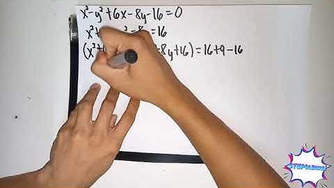 Hyperbola: Converting General Form to Standard Form