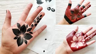 نقش حناء وافكارسهلة وسريعة وجديدة  روووعة استكرات حناء 9 Beautiful Stickers Mehndi Design ForHan