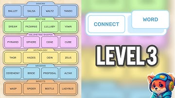 Connect Word Level 3 | Walkthrough & Solution (iOS / Android)