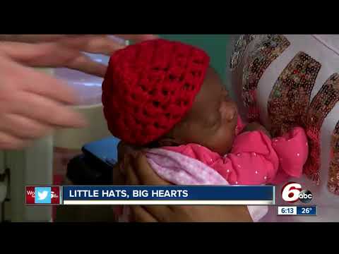 little-hats,-big-hearts-program-delivered-crocheted-red-caps-to-eskenazi-hospital-for-newborns