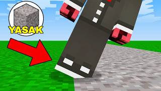 Minecraft Ama Bloğa Değmek Yasak