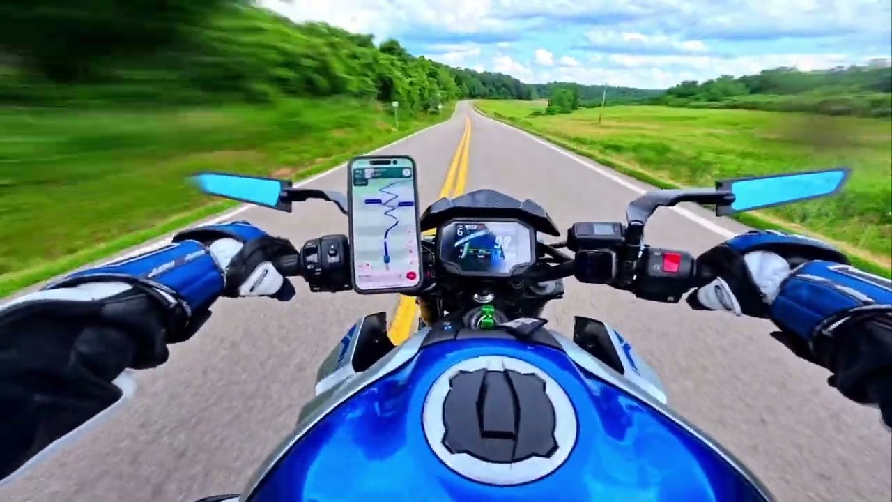 Ohio 555 "Triple Nickel" hard send on a Z900