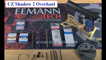 CZ Shadow 2 parts upgrades from Eemanntech - Pistol overhaul