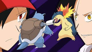 Pokemon Red VS Gold | ANIMATION FIGHT