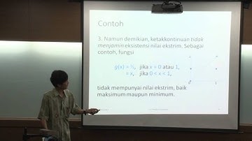 3.1 Maksimum dan Minimum