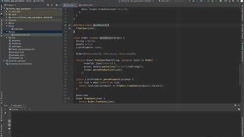 Flutter tàu nhanh - Xử lý Response API theo cấu trúc.