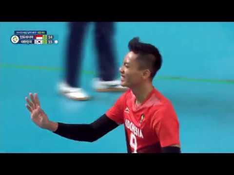 2018 아시안게임 남자배구 6강PO 대한민국 VS 인도네시아 FULL 버전