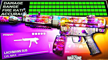 Warzone 3 #1 Lachmann Sub Setup 👑 (Best Lachmann Sub Class) - mw 3