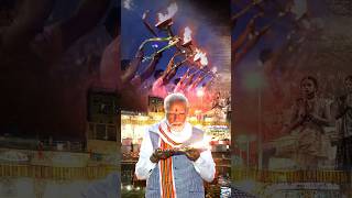 PM Modi takes part in Ganga Aarti in Varanasi| #kashi | #shorts