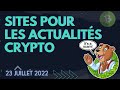 Sites pour les actualites crypto 