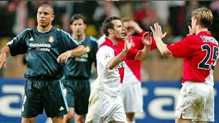 ملخص مباراة موناكو 3 - 1 ريال مدريد _ إياب ربع نهائي دوري ابطال اوروبا 2003/2004