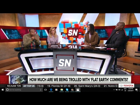 SportsNation: Is Kyrie Irving right about Flat Earth ? - Mark Sargent  ✅