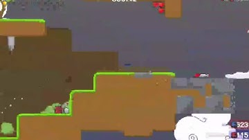 Teeworlds Gameplay (Capture the flag) [HD]