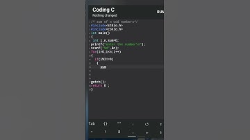 sum of n odd numbers in c language #coding #cprograming #computertech98