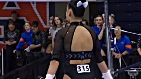 Leanne Wong Career High All Around Regional Champi...