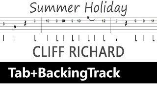Cliff Richard - Summer Holiday / Guitar Tab+BackingTrack