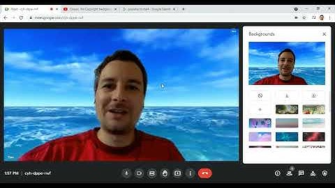 Use your OWN video background/live wallpaper in Google Meet
