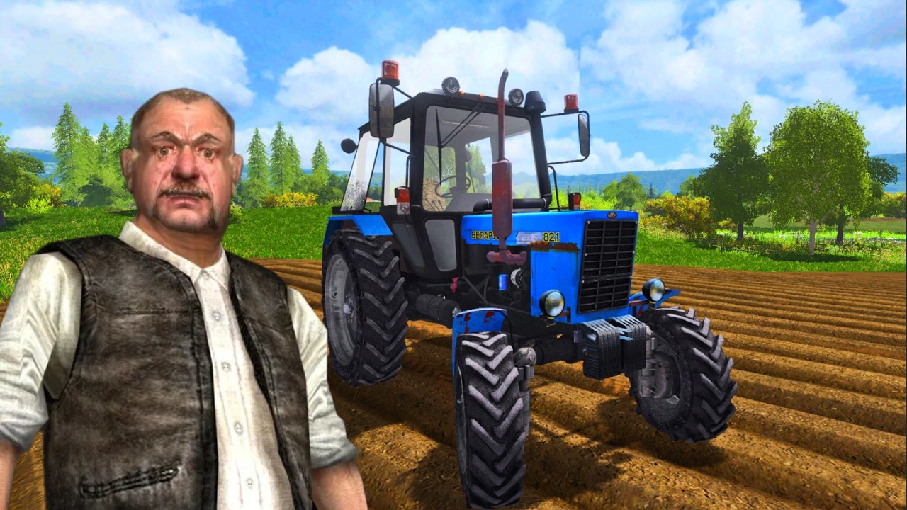 [РП] ФЕРМЕР ПОМОГ СИДОРОВИЧУ С КУЛЬТИВАЦИЕЙ И ПОСЕВНОЙ ОГОРОДА!