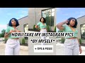 HOW I TAKE MY INSTAGRAM PICTURES *BY MYSELF* + TIPS & POSES | Schianaxbeauty