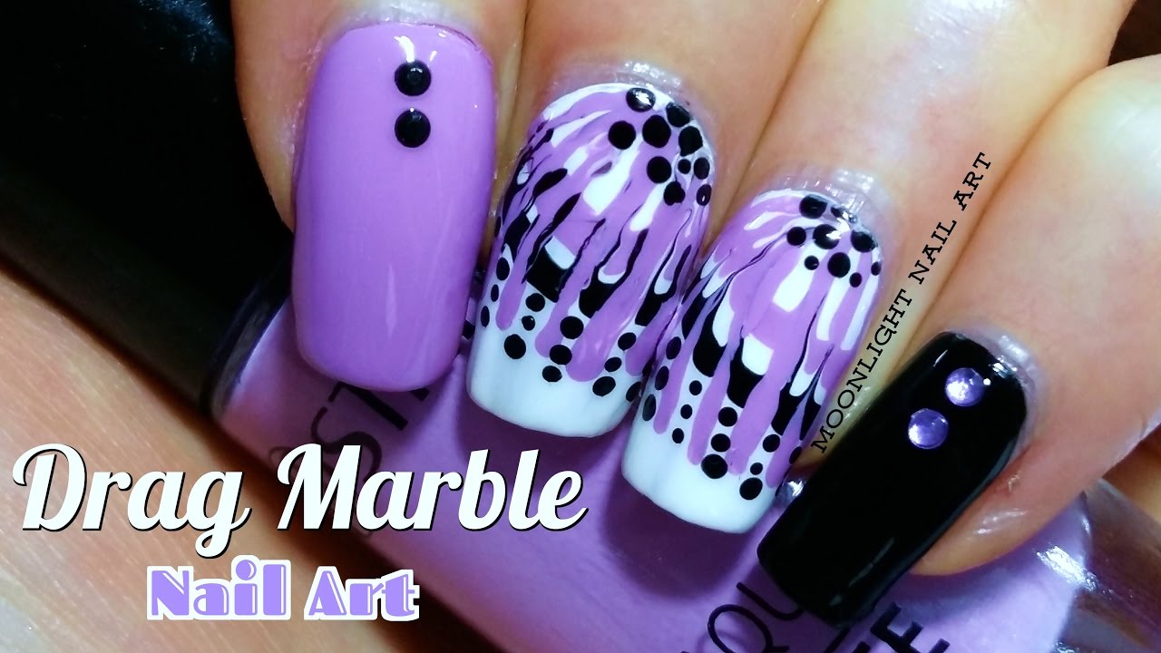 Marble Nail Design Using a Toothpick - wide 4