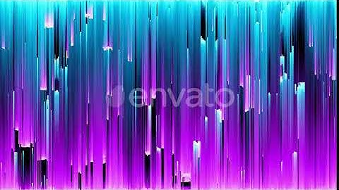 Abstract Seamless Loop Animation of Pixel Sorting | Motion Graphics - Envato elements