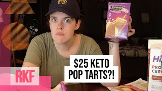 I SPENT $100 ON AMAZON KETO SNACKS // Low Carb Amazon Haul // Finding out which snacks are worth it