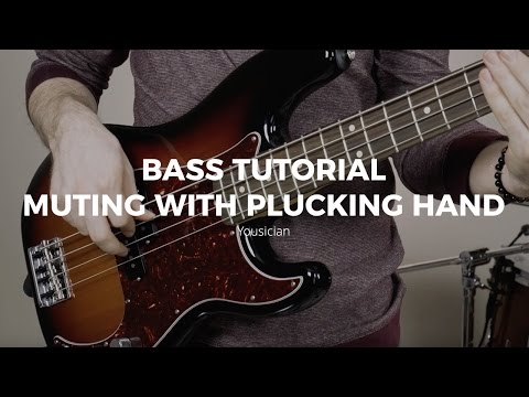 bass-tutorial---how-to-mute-with-the-plucking-hand