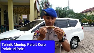 Cara Meniup Peluit Bahari Apel Pagi Korp Airud yang Baik dan Benar