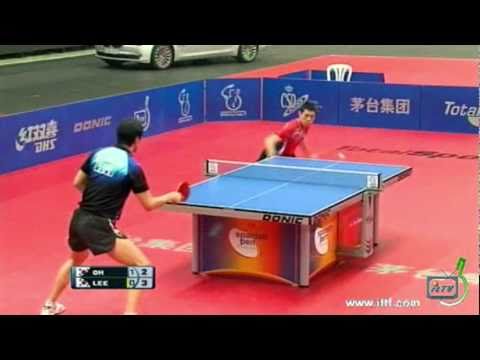 Oh Sang Eun vs Lee Jung Woo[Mens Singles Semifinal Spanish Open 2011]