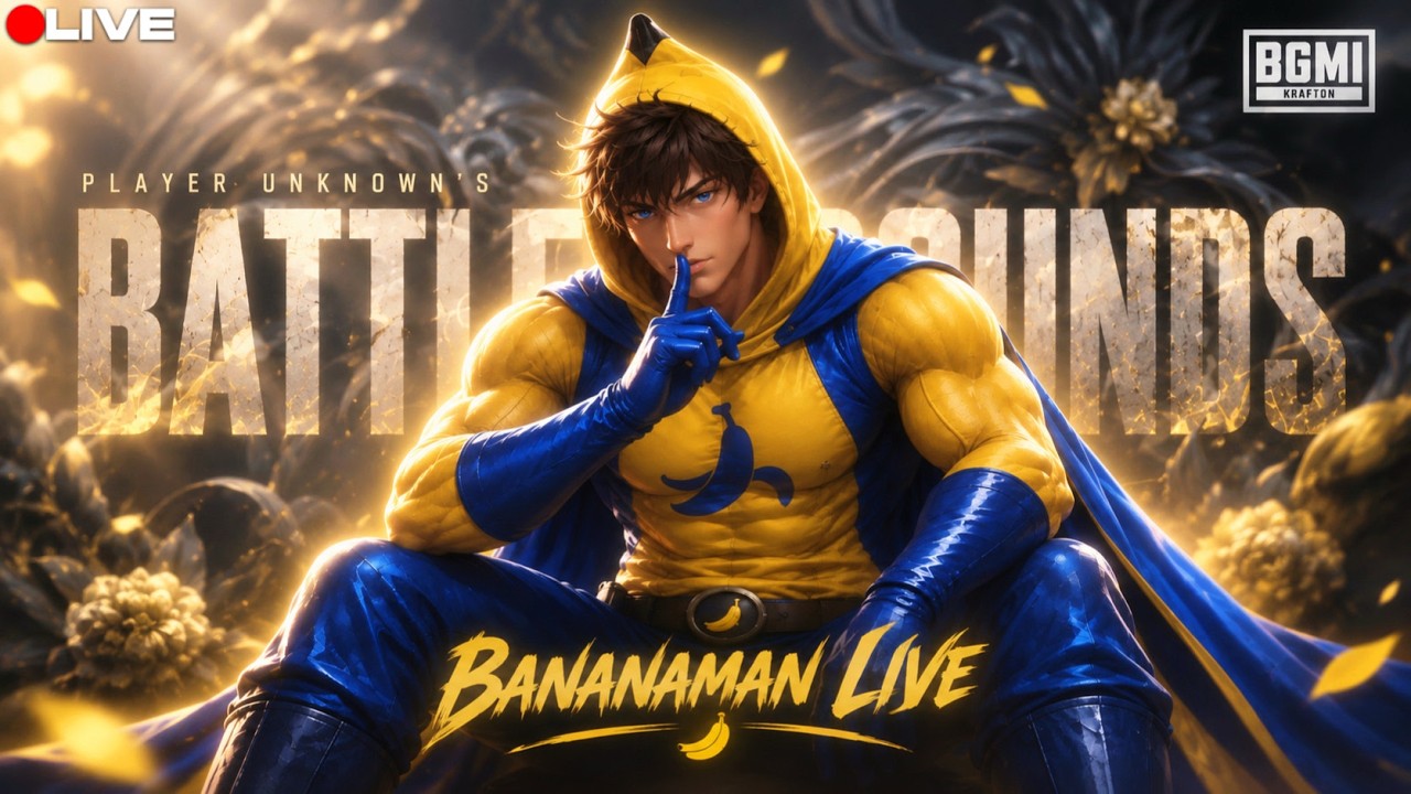 BGMI  ULTIMATE ROYAL ANDHA RUSH HOGA AAJ | | BANANAMANLIVE| PLAYING SOLO