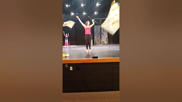 Color Guard Warm-up Routine (Timber by pitbull)