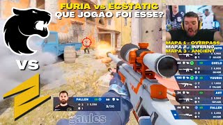 FURIA vs ECSTATIC (Jogo Completo) PGL CS2 Major Copenhagen 2024